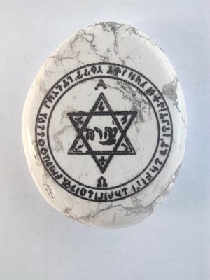 Pentacle sur Galet n°22 : Adonaï