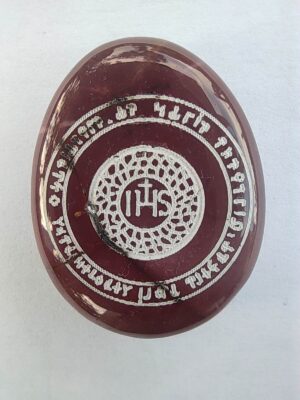 Pentacle sur Galet n°40 : Sainte Hostie