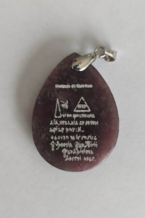 Pentacle sur pendentif n°28 : Formule de Guérison